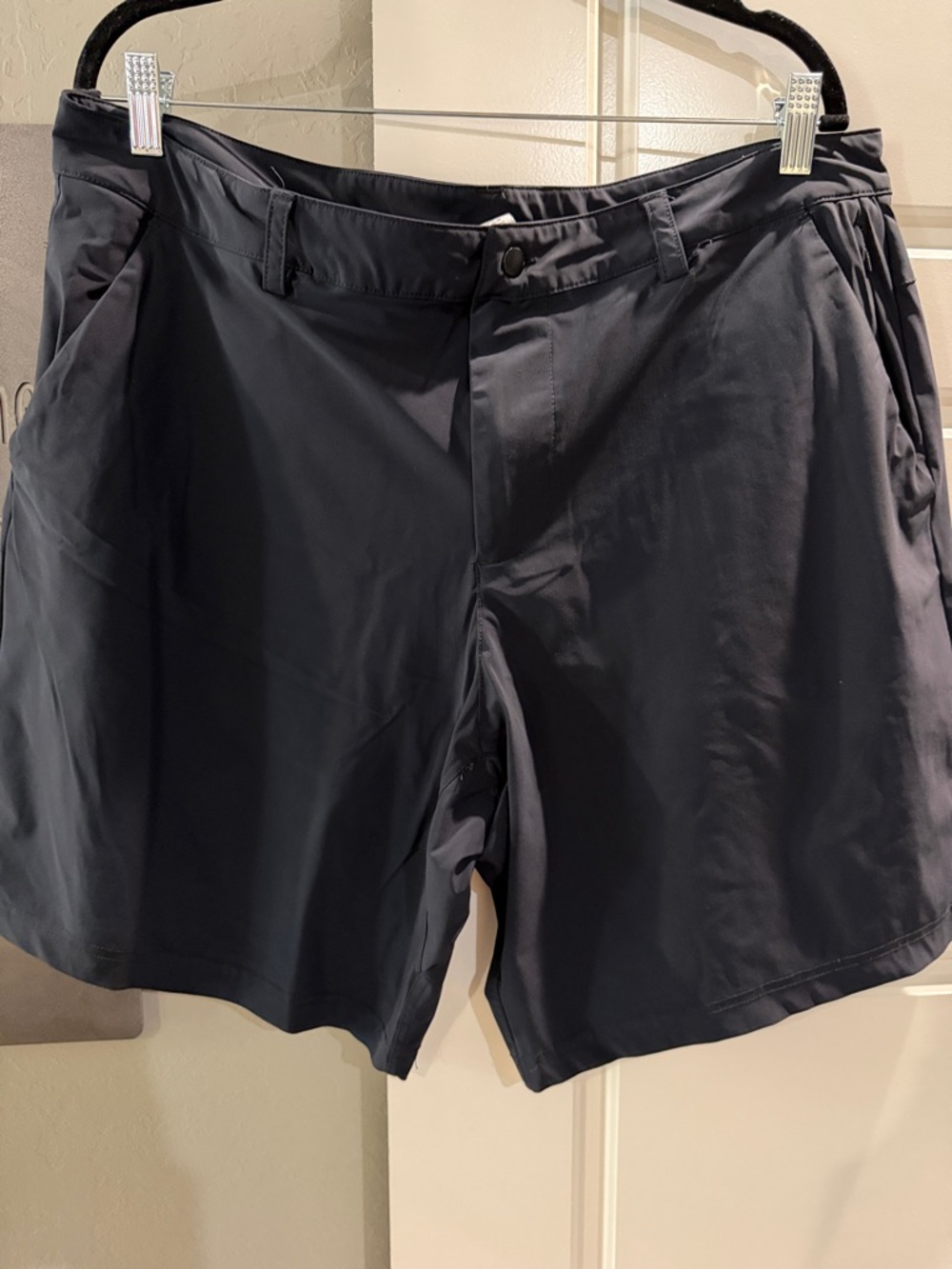 Men's Black Performance Shorts